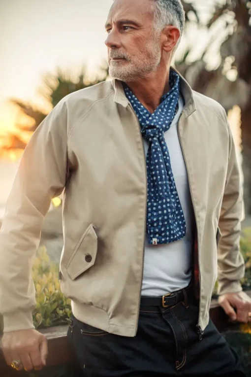 &SONS Jackets & Coats>Rebel Harrington Jacket Stone