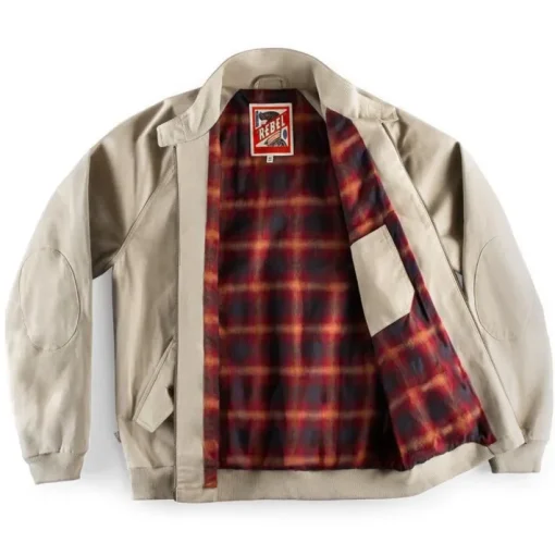 &SONS Jackets & Coats>Rebel Harrington Jacket Stone