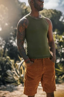 &SONS Bottoms & Shorts>San Diego Shorts Tan