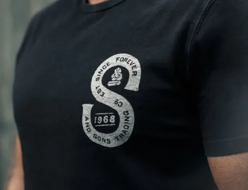 &SONS Tops>Sigma T-Shirt Black
