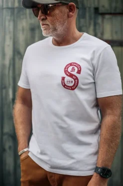 &SONS Tops>Sigma T-Shirt White