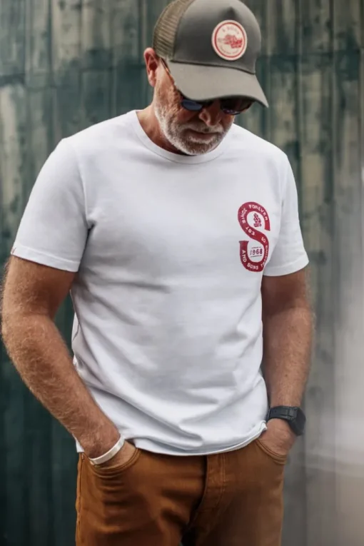 &SONS Tops>Sigma T-Shirt White