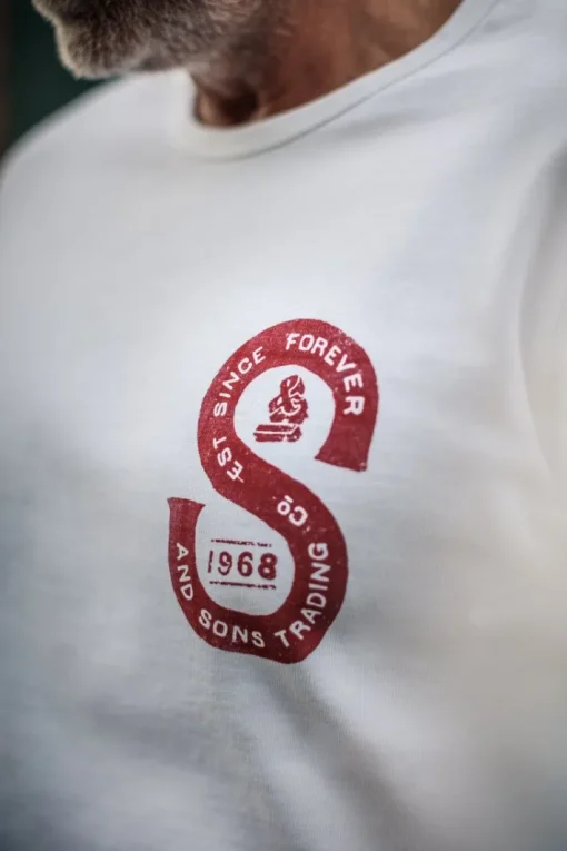&SONS Tops>Sigma T-Shirt White