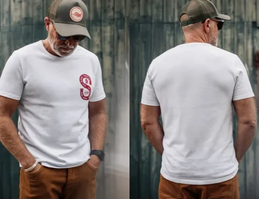 &SONS Tops>Sigma T-Shirt White