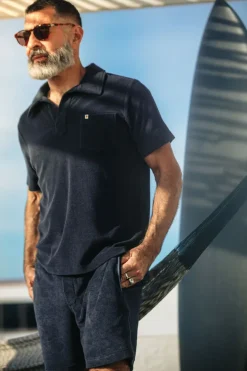 &SONS Bottoms & Shorts>Solar Shorts Navy