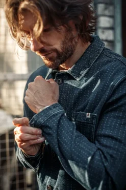 &SONS Jackets & Coats></noscript>Stockton Jacket Indigo