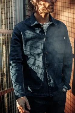 &SONS Jackets & Coats></noscript>Stockton Jacket Indigo