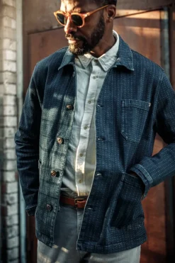 &SONS Jackets & Coats></noscript>Stockton Jacket Indigo