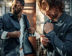 &SONS Jackets & Coats></noscript>Stockton Jacket Indigo