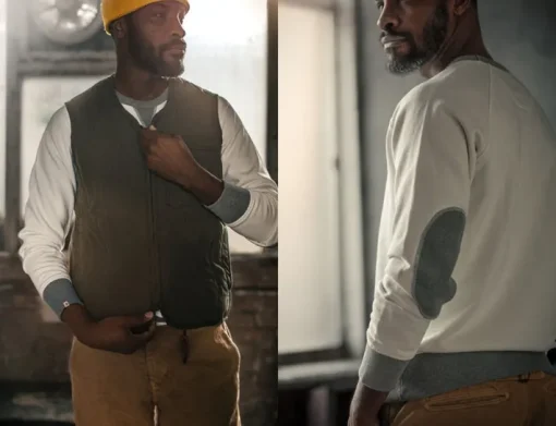&SONS Jackets & Coats>Stone White Sweatshirt
