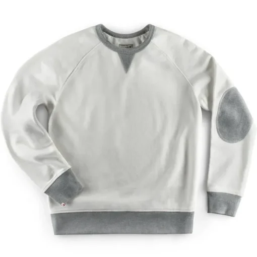 &SONS Jackets & Coats>Stone White Sweatshirt