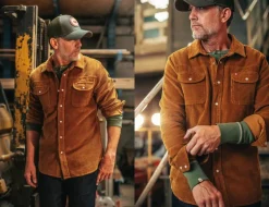 &SONS Tops></noscript>Sunday Shirt Corduroy Tan