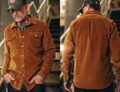 &SONS Tops></noscript>Sunday Shirt Corduroy Tan