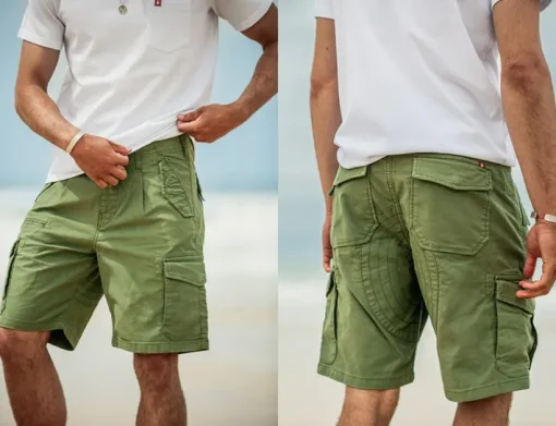 &SONS Bottoms & Shorts>Surplus Army Shorts Green