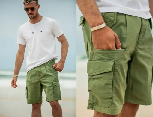 &SONS Bottoms & Shorts>Surplus Army Shorts Green