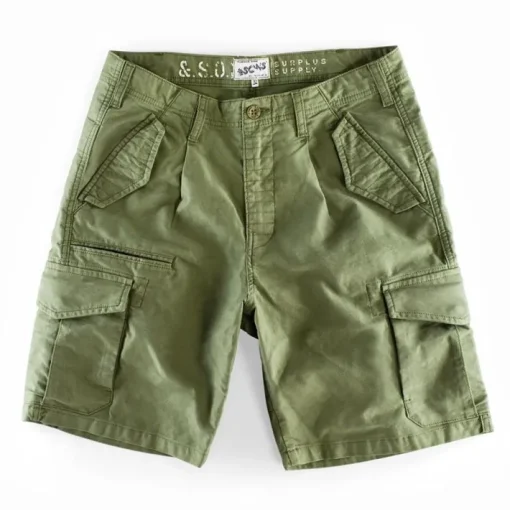 &SONS Bottoms & Shorts>Surplus Army Shorts Green