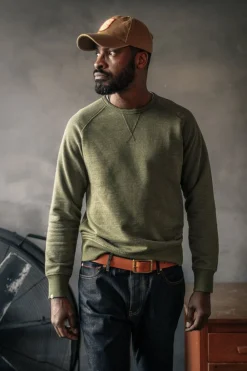 &SONS Jackets & Coats>Surplus Green Sweatshirt