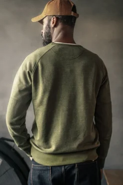 &SONS Jackets & Coats>Surplus Green Sweatshirt