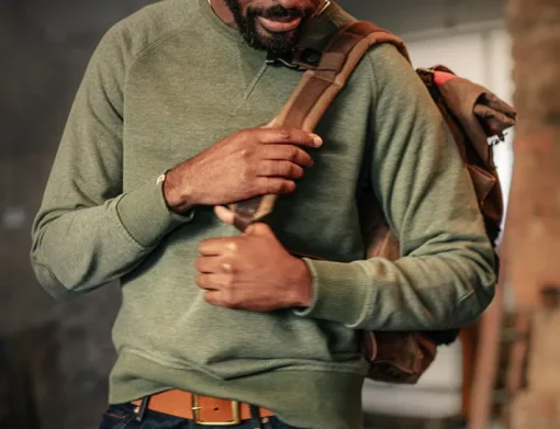 &SONS Jackets & Coats>Surplus Green Sweatshirt