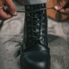 &SONS Leather Goods>The Drover Boot Black