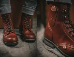&SONS Leather Goods></noscript>The Drover Boot Brown