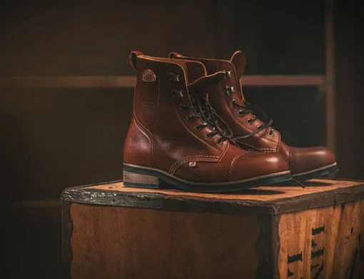 &SONS Leather Goods>The Drover Boot Brown