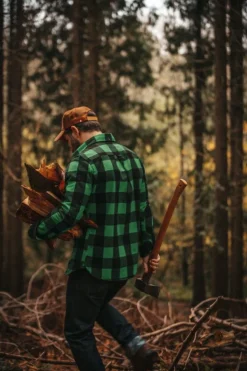 &SONS Jackets & Coats></noscript>Yukon Flannel Field Shirt Green