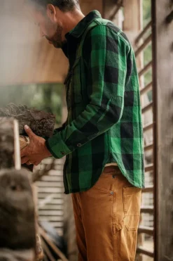 &SONS Jackets & Coats></noscript>Yukon Flannel Field Shirt Green