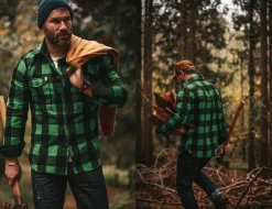 &SONS Jackets & Coats></noscript>Yukon Flannel Field Shirt Green