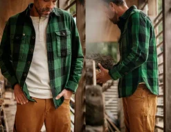 &SONS Jackets & Coats></noscript>Yukon Flannel Field Shirt Green