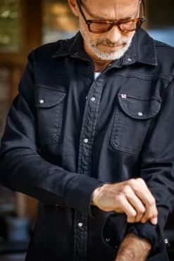 &SONS Tops></noscript>Sunday Shirt Black