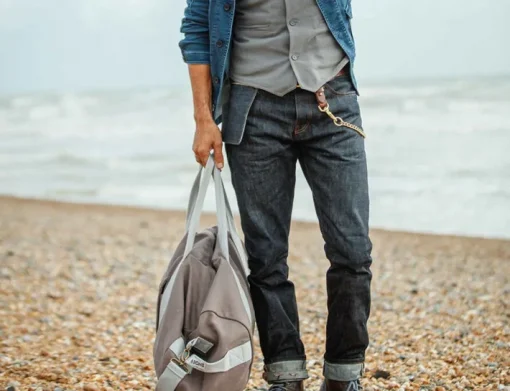 &SONS Bottoms & Shorts>The New Frontier 14Oz Selvedge Anti-Bac Raw Denim Jeans