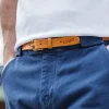 &SONS Leather Goods>Virgil Thin Tan Leather Belt