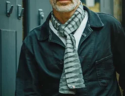 &SONS Scarves-Ansel Grey Scarf