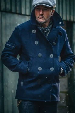 &SONS Jackets & Coats-Boardwalk Peacoat