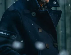 &SONS Jackets & Coats-Boardwalk Peacoat