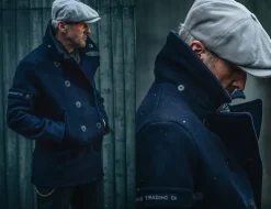 &SONS Jackets & Coats-Boardwalk Peacoat