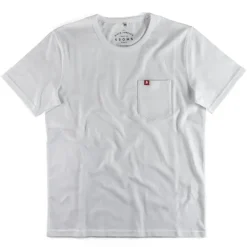 &SONS Tops-Boxer Pocket T-Shirt White