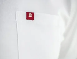 &SONS Tops-Boxer Pocket T-Shirt White