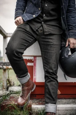 &SONS Bottoms & Shorts-Brandon Jeans Charcoal