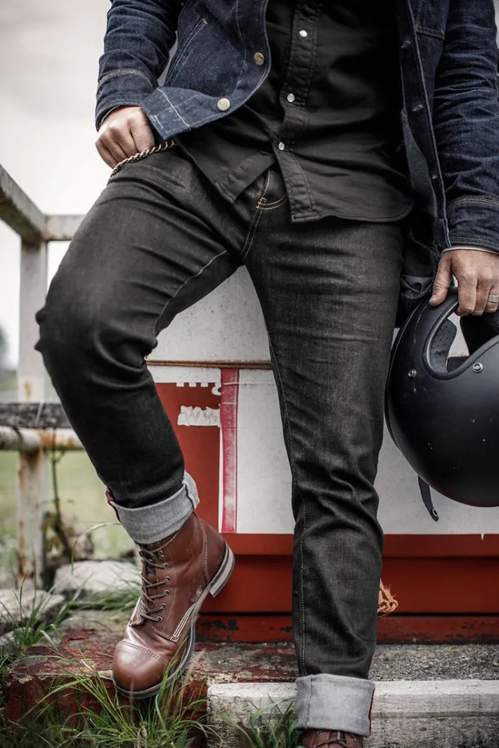 &SONS Bottoms & Shorts-Brandon Jeans Charcoal