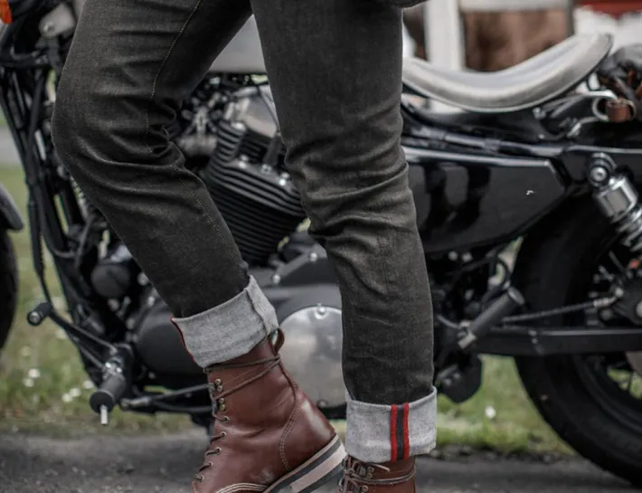 &SONS Bottoms & Shorts-Brandon Jeans Charcoal