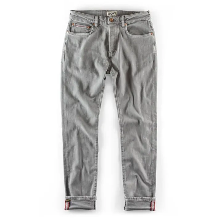 &SONS Bottoms & Shorts-Brandon Jeans Grey