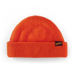 &SONS Knitwear-Bright Orange Atlantic Watch Cap / Beanie