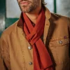 &SONS Scarves-Burnt Orange Scarf
