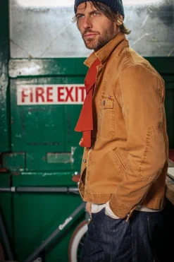 &SONS Scarves-Burnt Orange Scarf