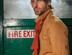 &SONS Scarves-Burnt Orange Scarf