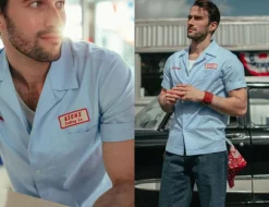 &SONS Tops-Club Shirt Sky Blue