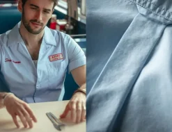 &SONS Tops-Club Shirt Sky Blue