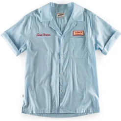 &SONS Tops-Club Shirt Sky Blue